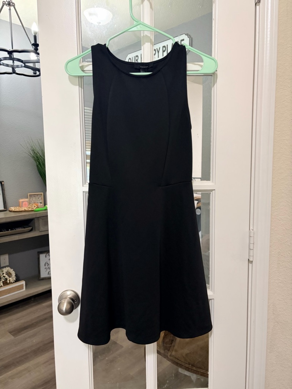Forever 21 Black Sleeveless Mini Dress
